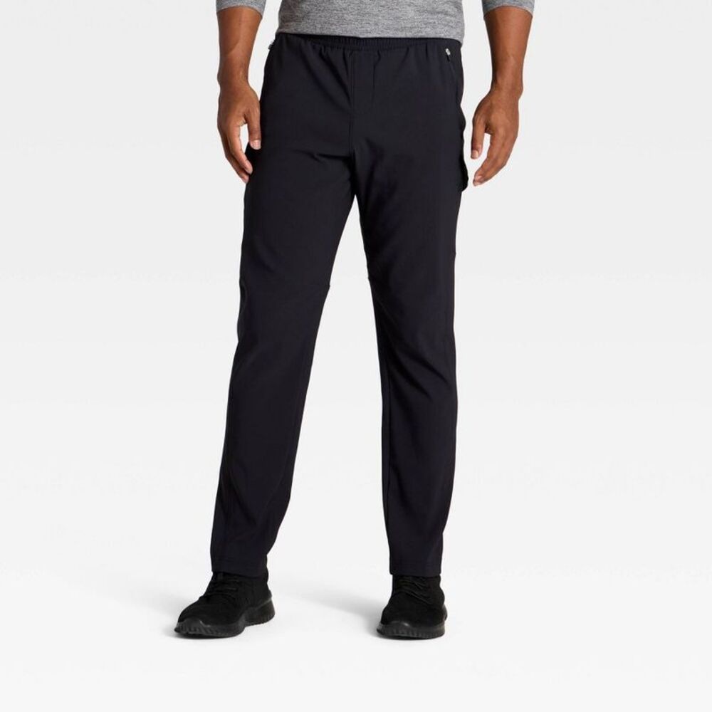 All In Motion - Men's DWR Pants - All In Motion Black XXL Black
